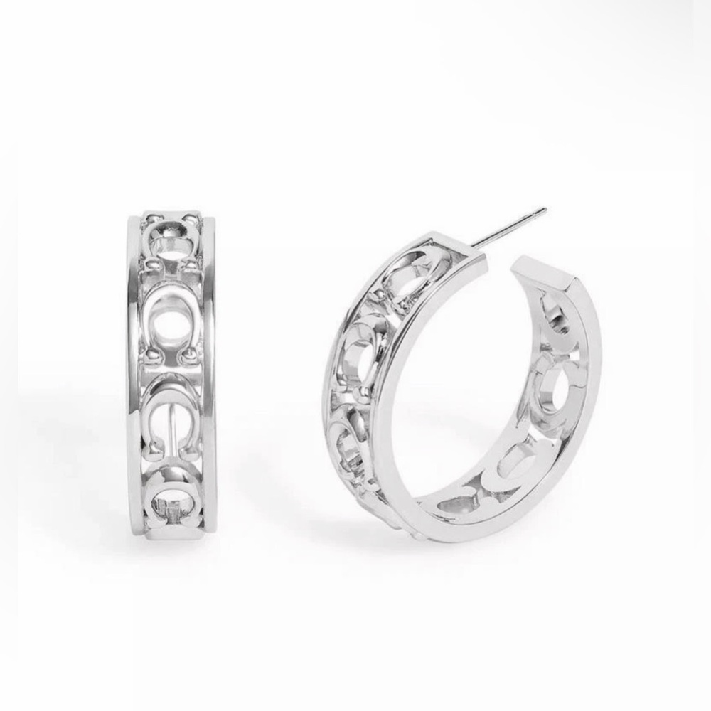 Coach Signature Earrings